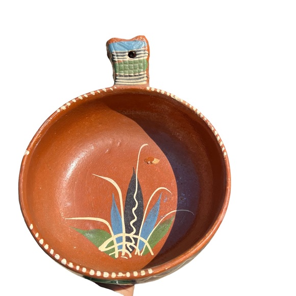 Vintage Mexican Terracotta Serving Bowls Cookware, Set of 4 - Picture 4 of 14